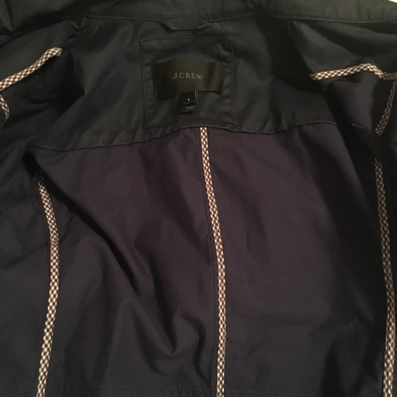 J. Crew blue utility zip up jacket - Picture 5 of 8
